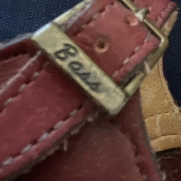 Bass vintage leather spectator style Mary Jane shoe - Picture 7 of 11